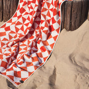 SLOWTIDE Gatsby Premium Woven Towel - Rust-The Shop Laguna Beach