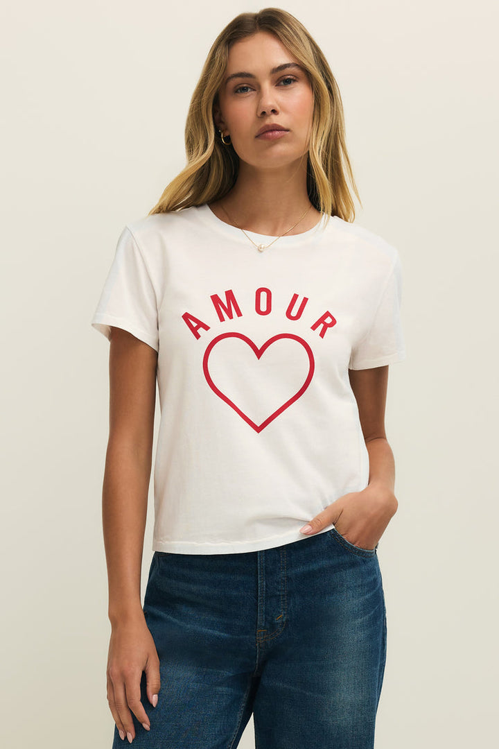 Z SUPPLY Amour Tourist Tee-The Shop Laguna Beach