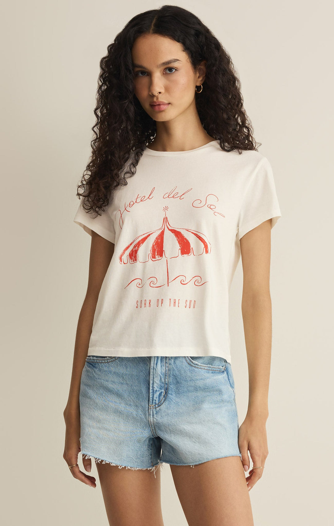 Z SUPPLY Del Sol Tourist Tee-The Shop Laguna Beach