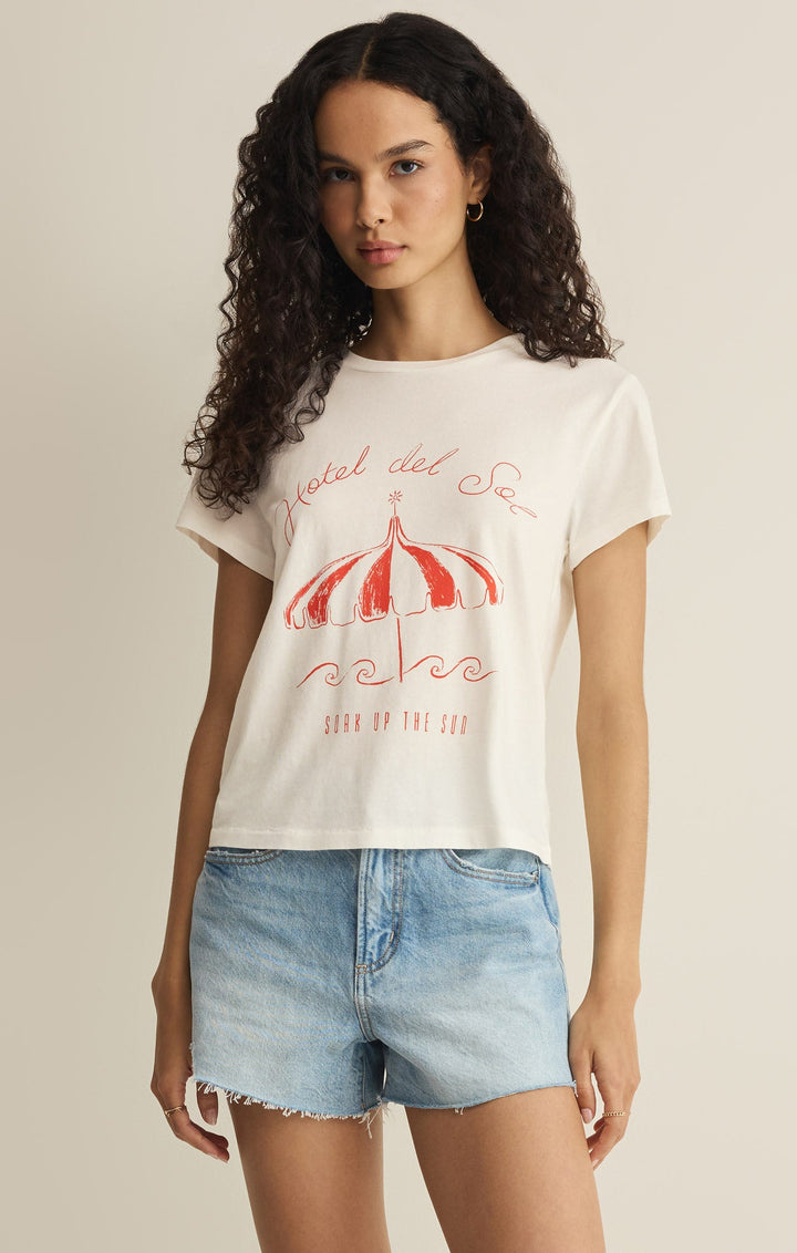Z SUPPLY Del Sol Tourist Tee-The Shop Laguna Beach