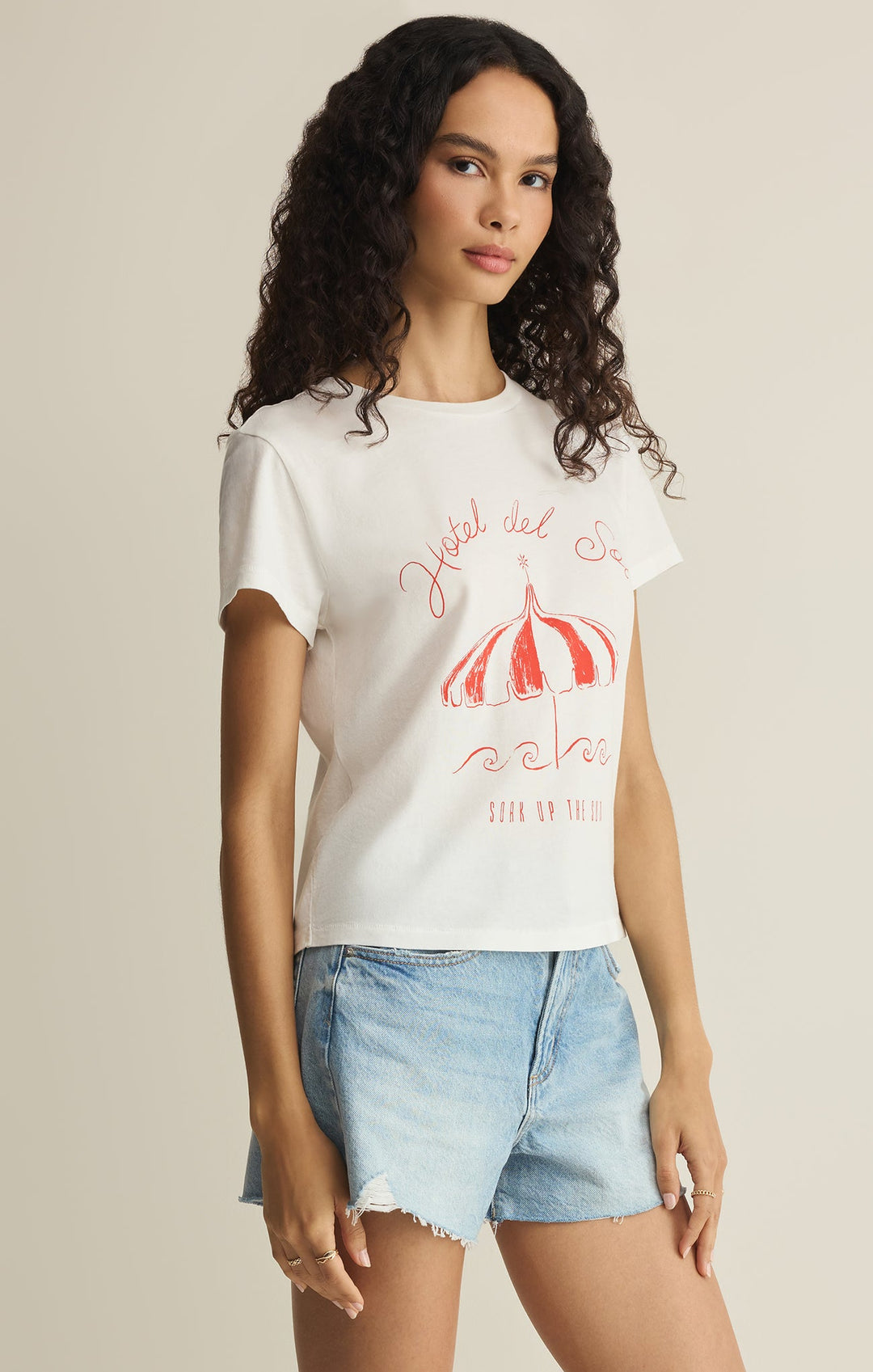 Z SUPPLY Del Sol Tourist Tee-The Shop Laguna Beach