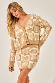 LSPACE Shell Be There Sweaterknit Skirt-The Shop Laguna Beach