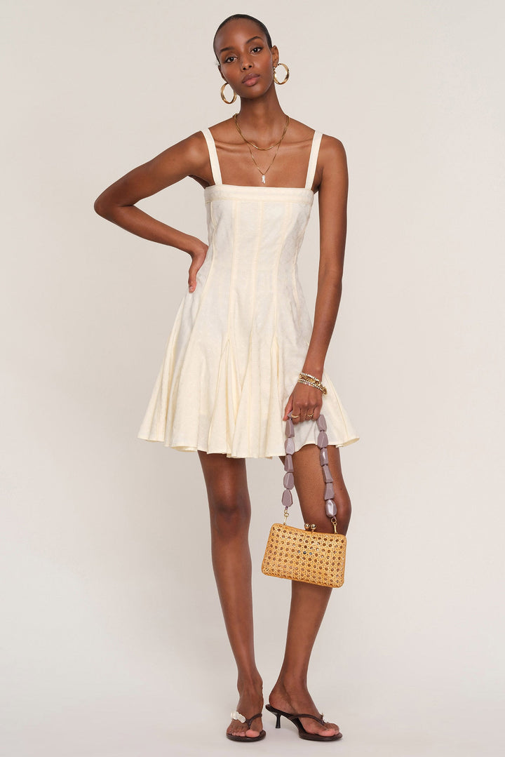 HEARTLOOM Krya Paneled Mini Dress-The Shop Laguna Beach