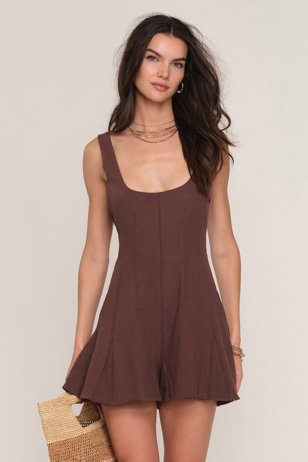 HEARTLOOM Loretta Linen Romper