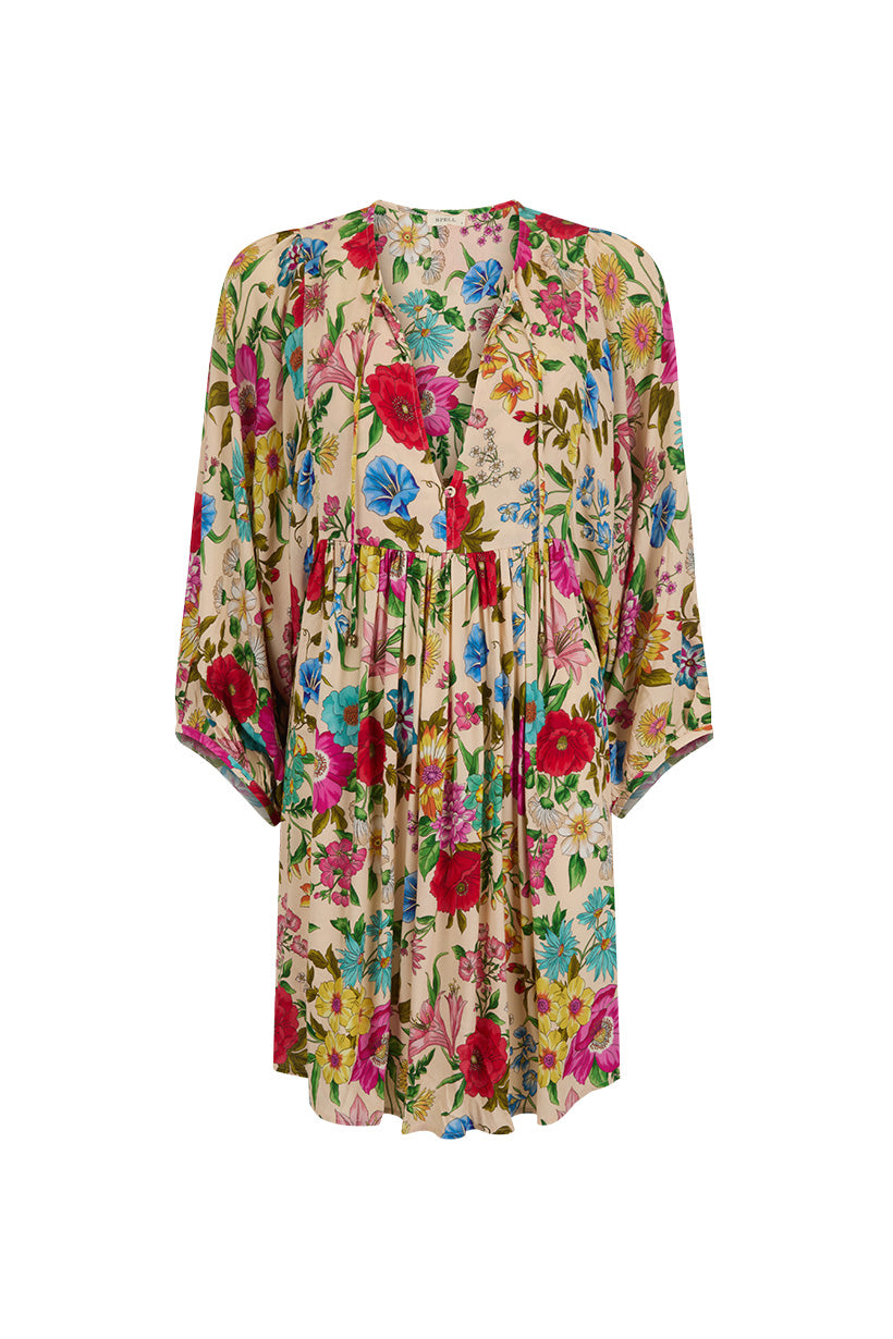 SPELL • HOMECOMING Valley of the Dolls Boho Mini Dress-The Shop Laguna Beach