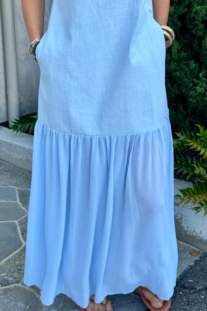 KEEN THE LABEL Cordelia Sheer Maxi Dress-The Shop Laguna Beach