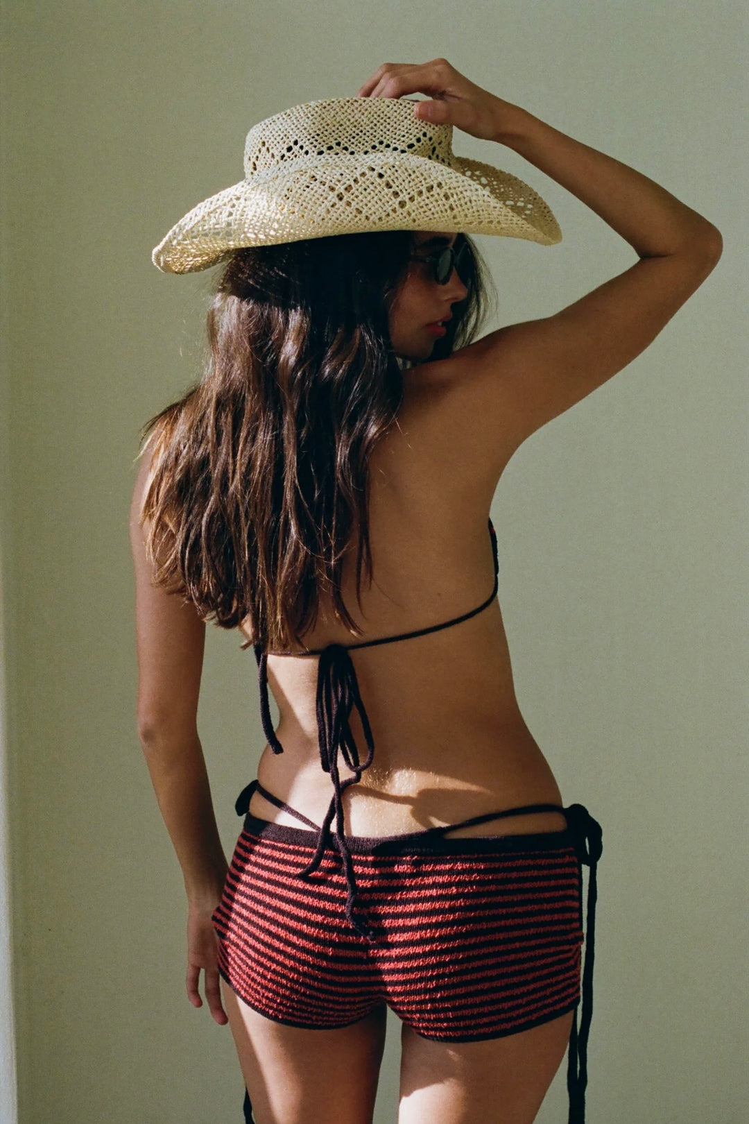 INDAH Tyla Stripe Knit Short-The Shop Laguna Beach