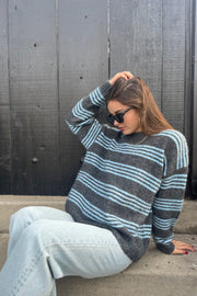 KEEN THE LABEL Indy Striped Sweater-The Shop Laguna Beach