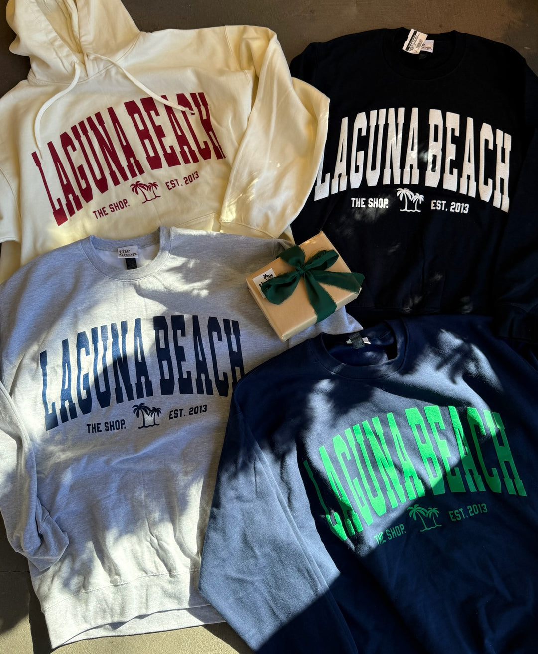 THE SHOP CLASSIC Laguna Beach Varsity Crew Sweatshirt - More Colors Available-The Shop Laguna Beach
