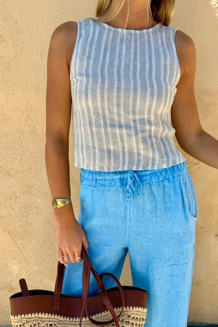 KEEN THE LABEL Camdyn Drawstring Pant - More Colors Available-The Shop Laguna Beach