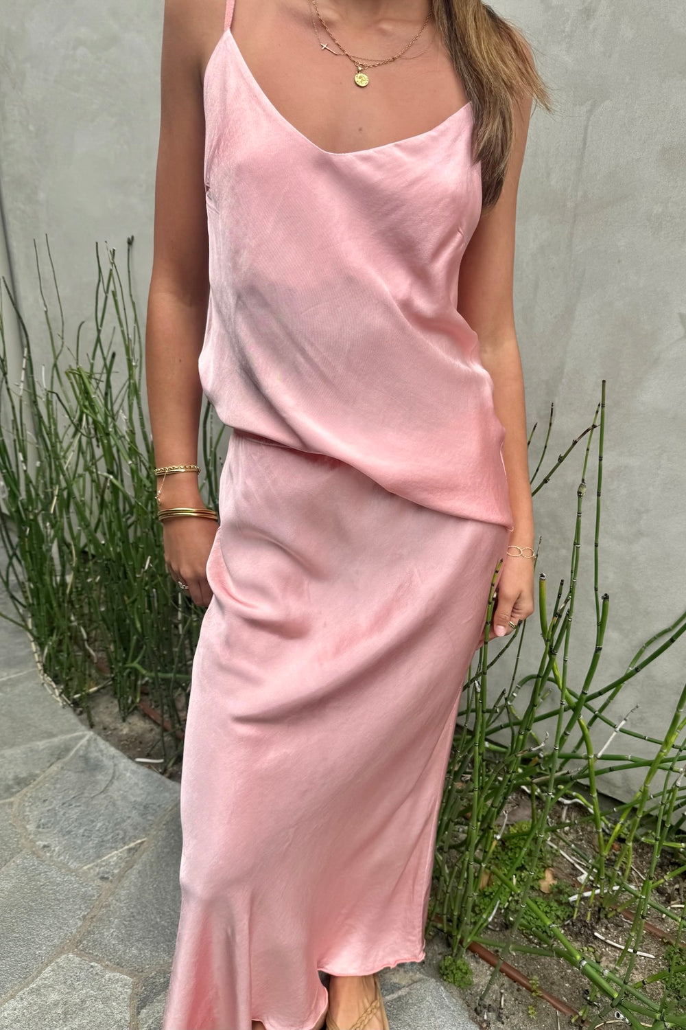 KEEN THE LABEL Margaretta Silky Cami Tank-The Shop Laguna Beach