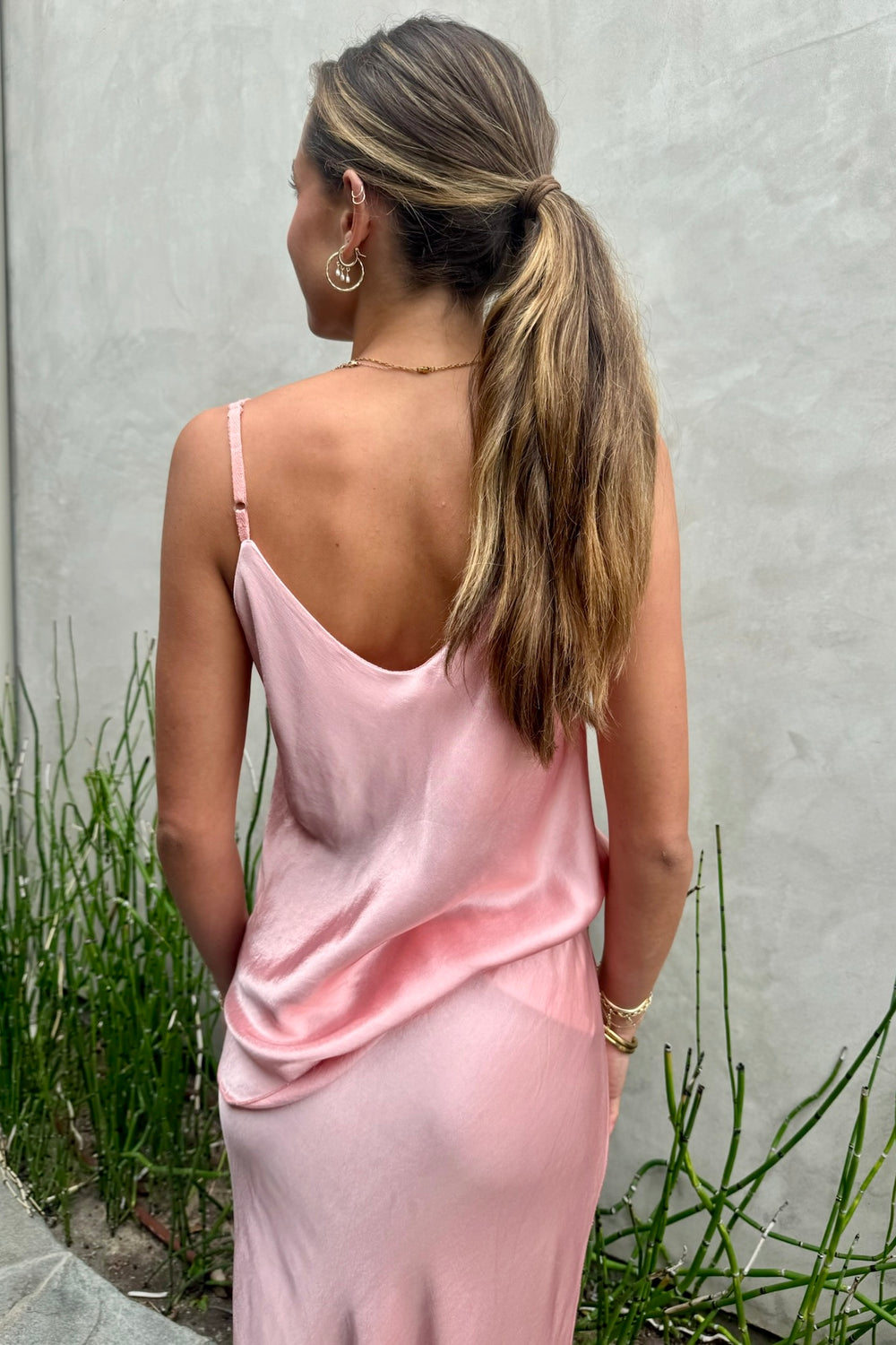 KEEN THE LABEL Margaretta Silky Cami Tank-The Shop Laguna Beach