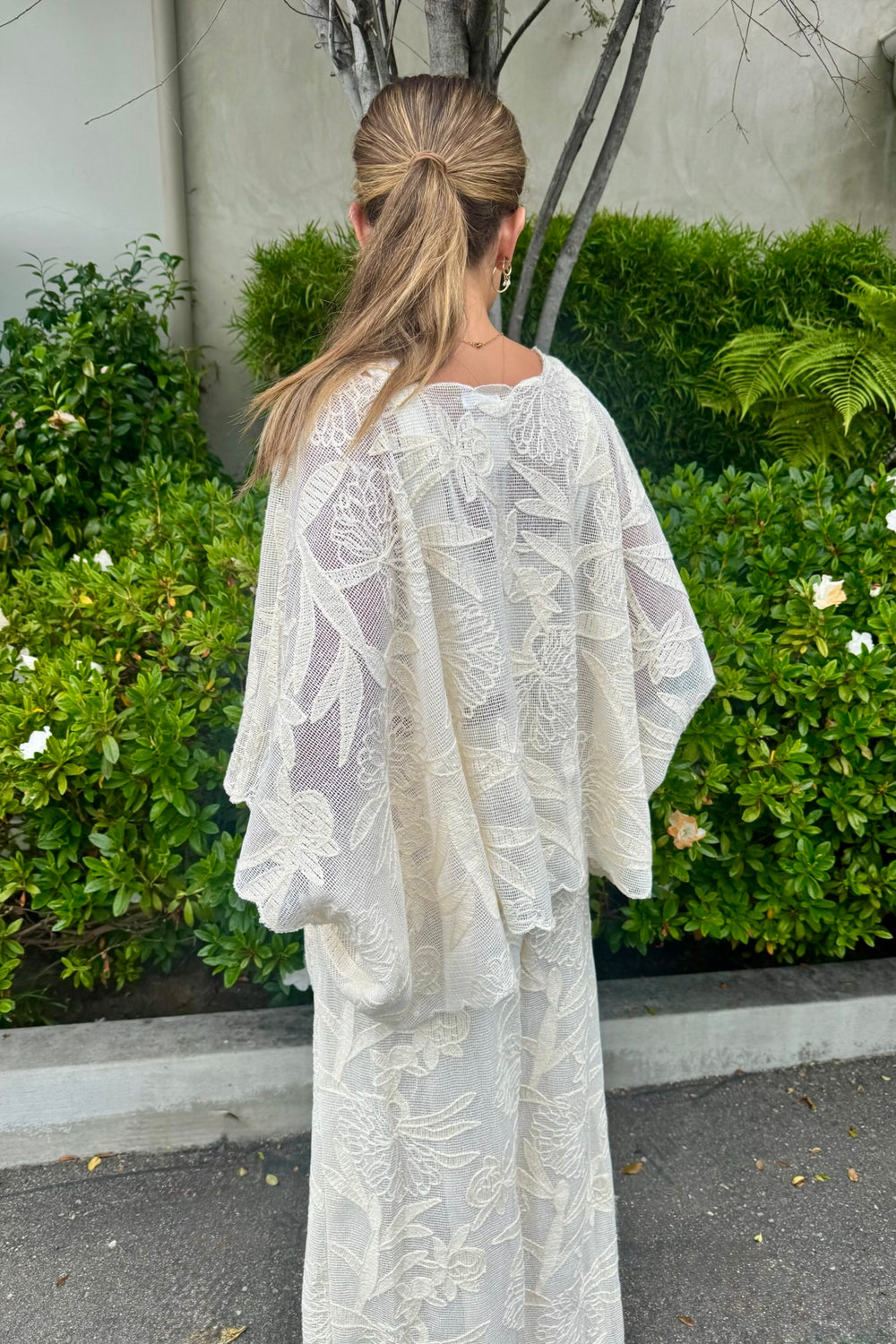 KEEN THE LABEL Rhea Crochet Tie Top-The Shop Laguna Beach