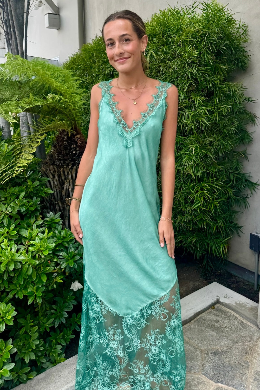 KEEN THE LABEL Beatrice Silky Lace Maxi Dress KEEN THE LABEL Beatrice Silky Lace Maxi Dress