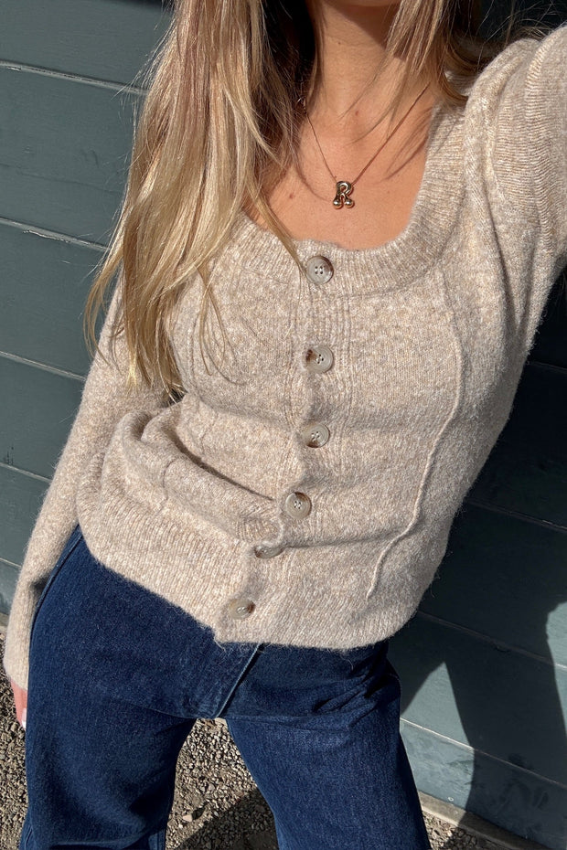 KEEN THE LABEL Giselle Scoop Cardigan Sweater-The Shop Laguna Beach