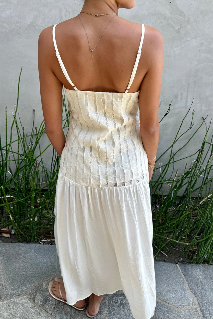 A.REN Lace Insert Dress-The Shop Laguna Beach