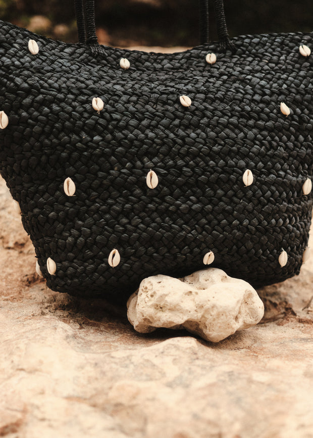 LSPACE Baltic Seas Straw Tote