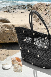 LSPACE Baltic Seas Straw Tote