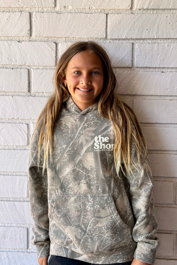 LOVE THE SEA Youth Pigment Wash Hoodie - More Colors Available-The Shop Laguna Beach