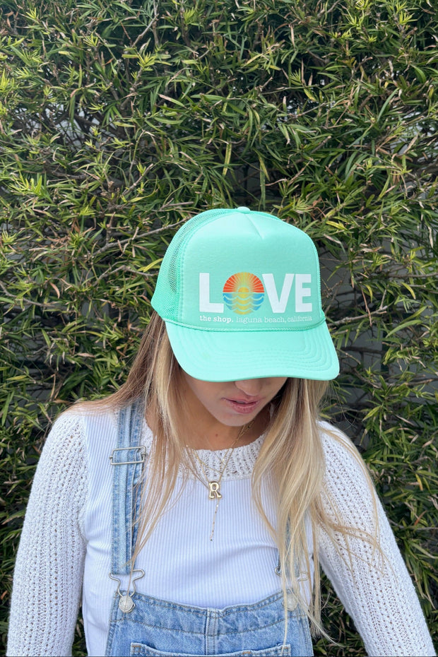 LOVE THE SEA Original Trucker Hat - More Colors Available-The Shop Laguna Beach