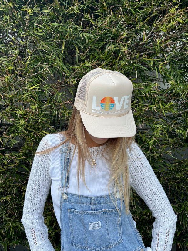 LOVE THE SEA Original Trucker Hat - More Colors Available-The Shop Laguna Beach