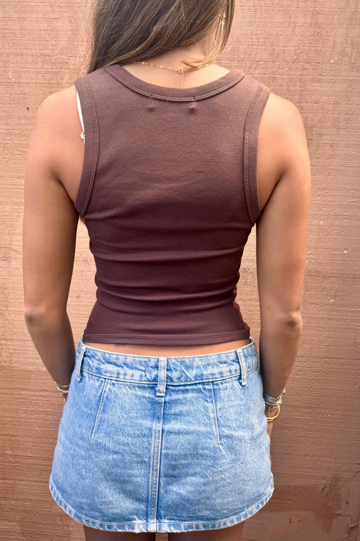 KEEN THE LABEL Solana Rib Tank - More Colors Available