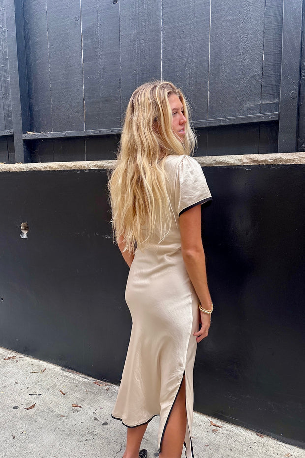 KEEN THE LABEL Emilie Short Sleeve Maxi Dress