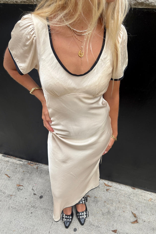 KEEN THE LABEL Emilie Short Sleeve Maxi Dress