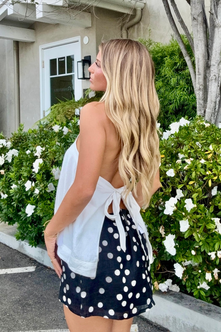 AILA BLUE Minga Mini Skirt