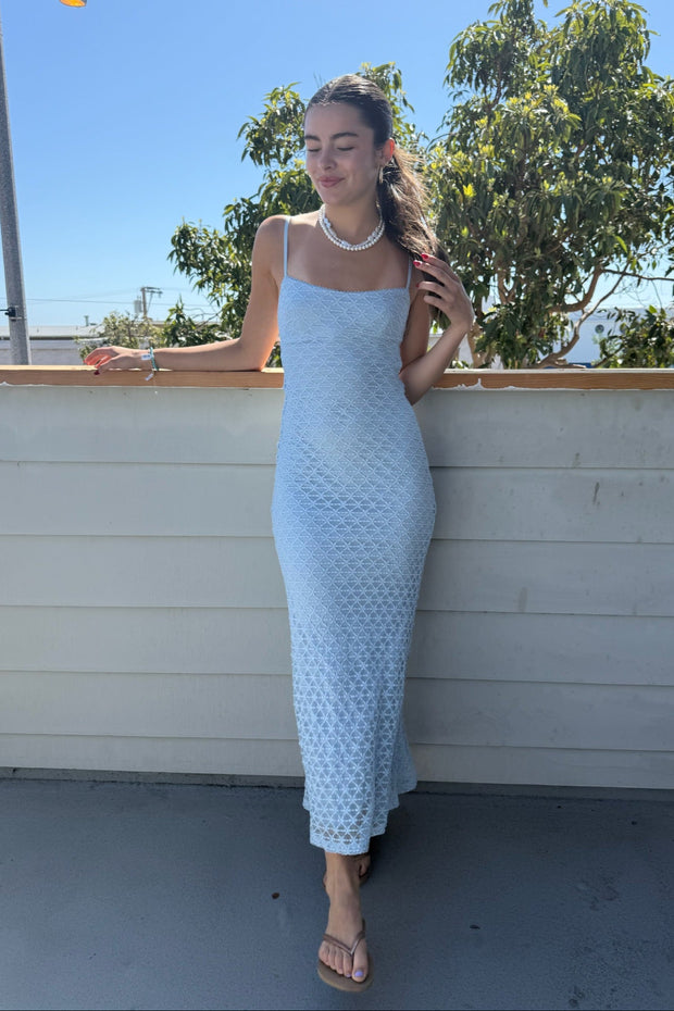 KEEN THE LABEL Cameo Lace Maxi Dress