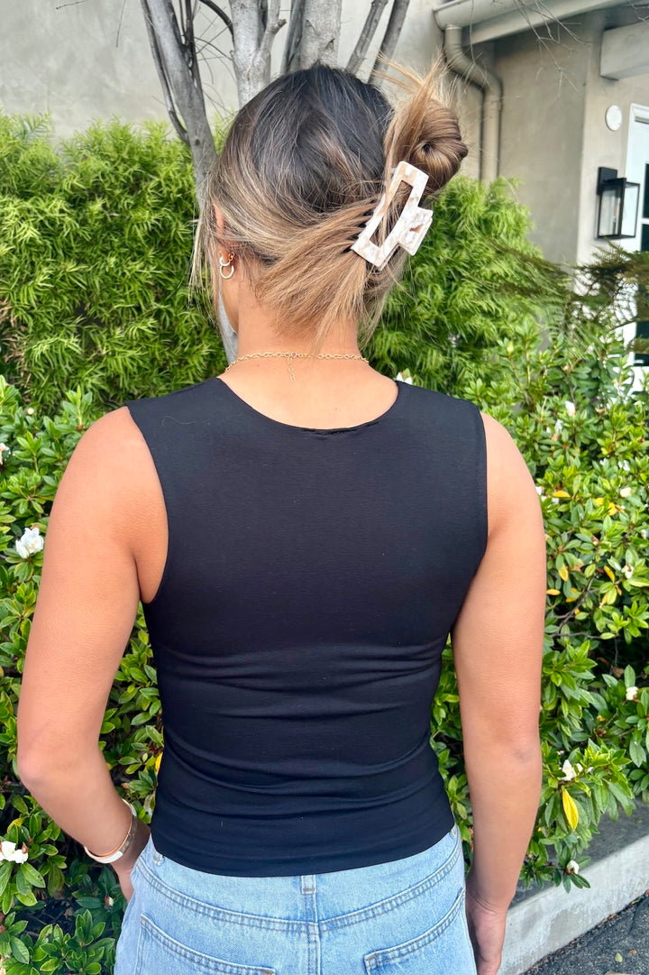 KEEN THE LABEL Melina Double-Layer Seamless Tank