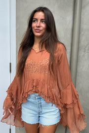 ASTR THE LABEL Margaery Long Sleeve Top-The Shop Laguna Beach