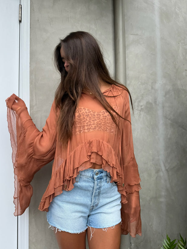 ASTR THE LABEL Margaery Long Sleeve Top-The Shop Laguna Beach
