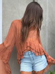 ASTR THE LABEL Margaery Long Sleeve Top-The Shop Laguna Beach