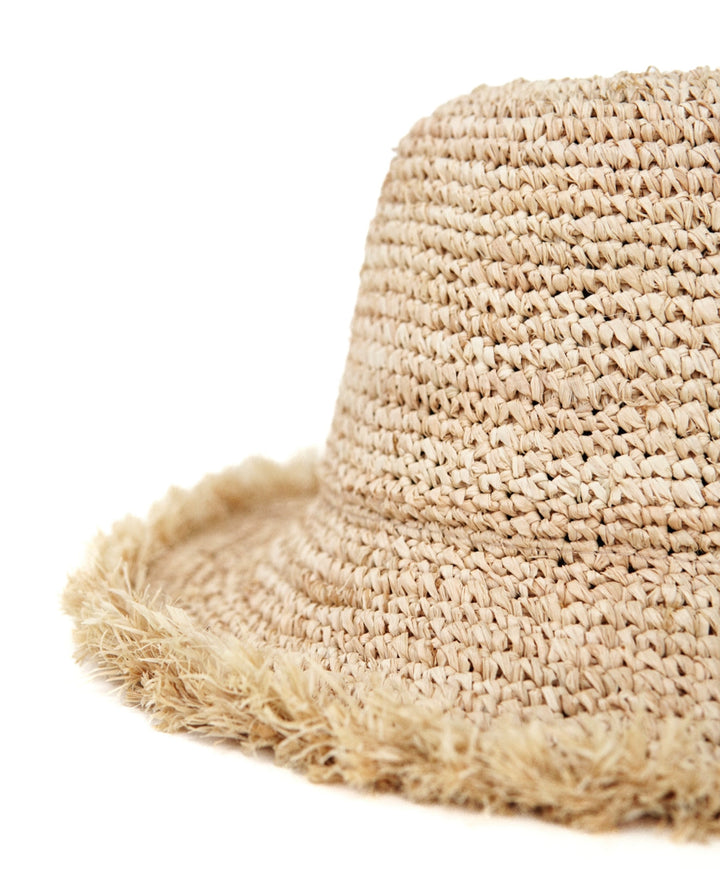AUGUSTINE HAT CO. August Raffia Bucket Hat-The Shop Laguna Beach