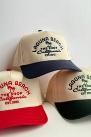 THE SHOP CLASSIC Laguna Palm 5-Panel Baseball Hat - More Colors Available-The Shop Laguna Beach