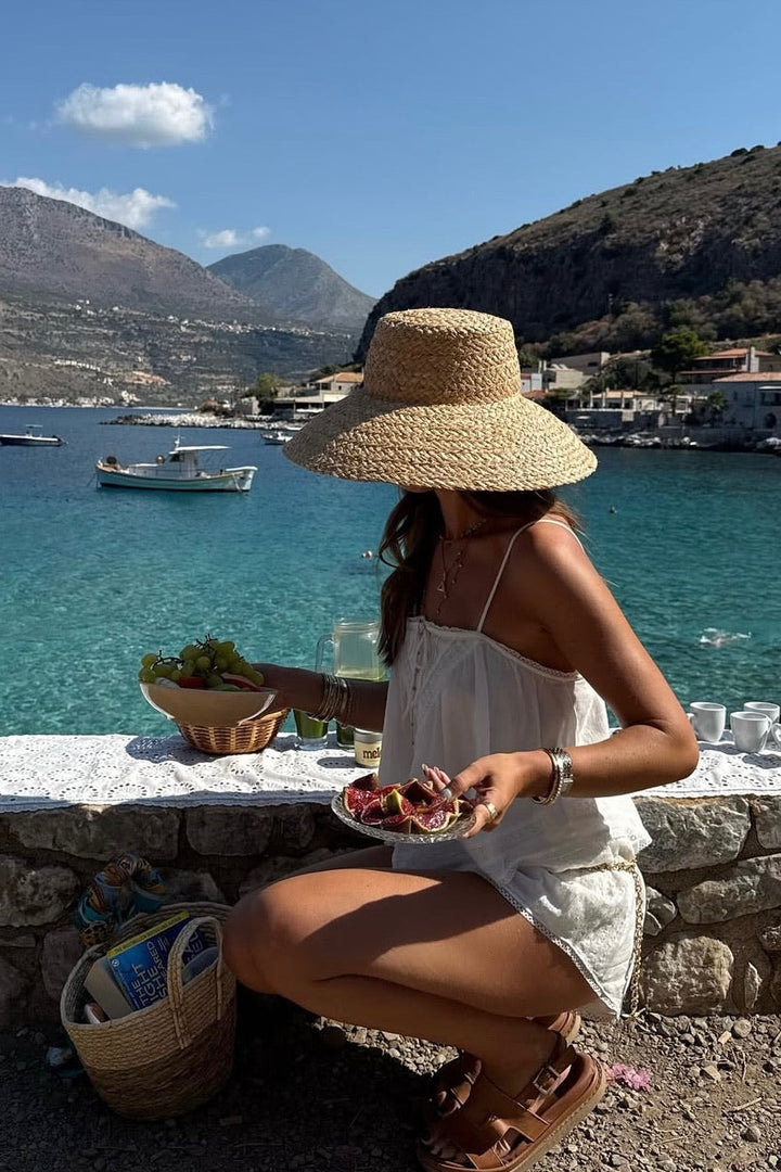 SPELL • VENUS RISING Hera Lace Crop Cami-The Shop Laguna Beach