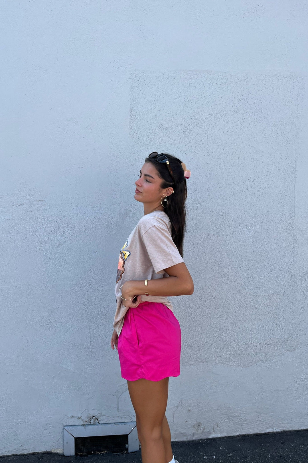 KEEN THE LABEL Pearla Scalloped Short-The Shop Laguna Beach