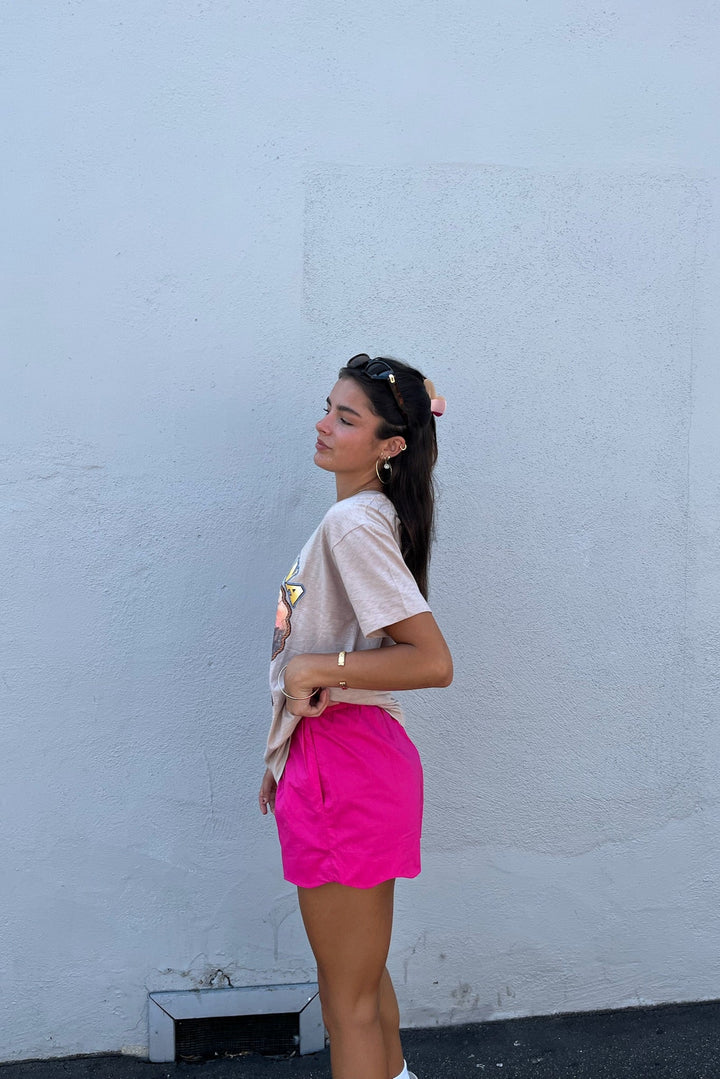 KEEN THE LABEL Pearla Scalloped Short-The Shop Laguna Beach