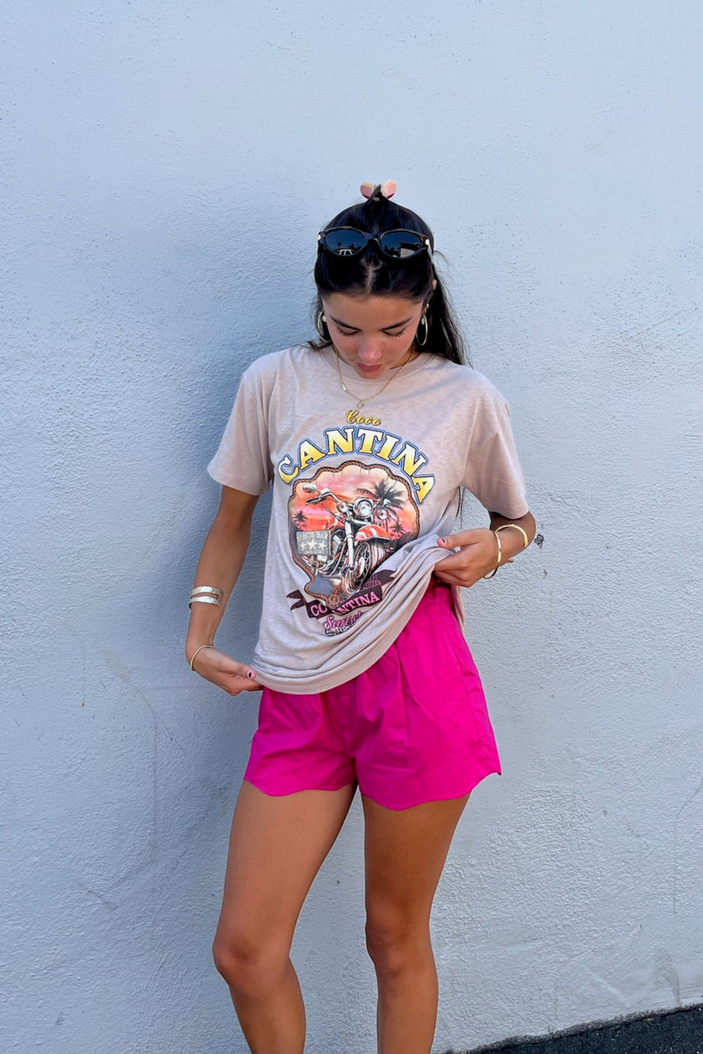 KEEN THE LABEL Pearla Scalloped Short-The Shop Laguna Beach