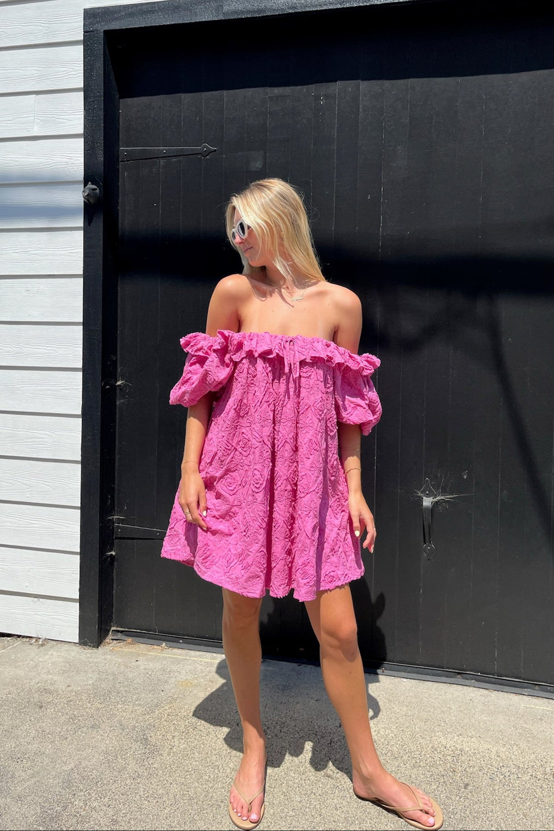 KEEN THE LABEL Elaia Floral Mini Dress-The Shop Laguna Beach