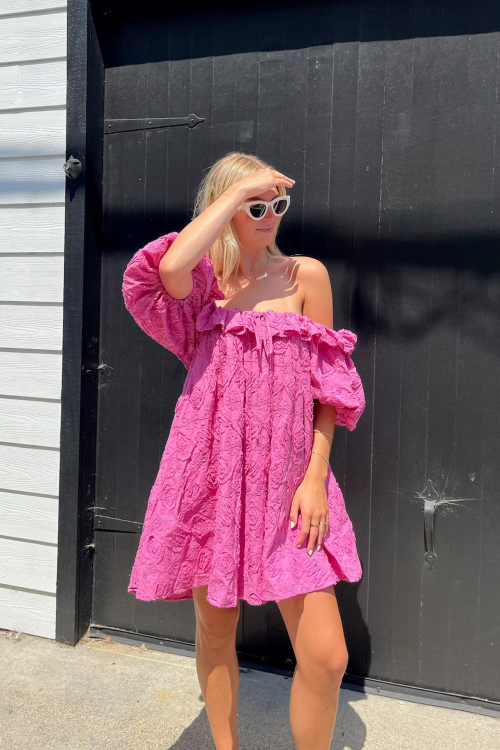 KEEN THE LABEL Elaia Floral Mini Dress-The Shop Laguna Beach