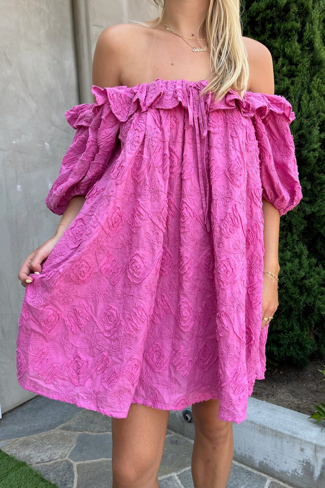 KEEN THE LABEL Elaia Floral Mini Dress-The Shop Laguna Beach