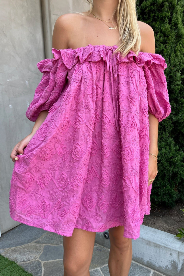 KEEN THE LABEL Elaia Floral Mini Dress-The Shop Laguna Beach