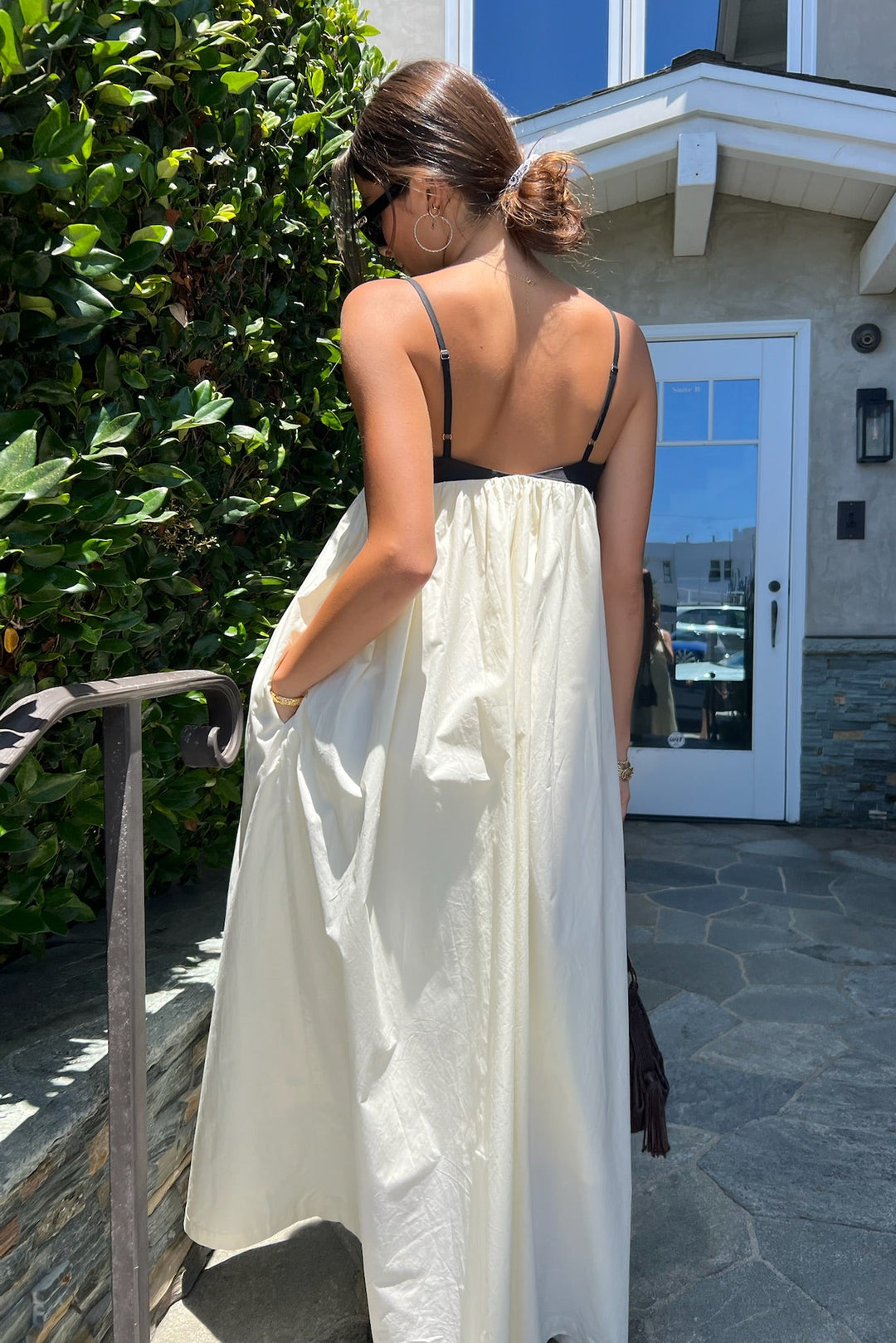 KEEN THE LABEL Chelley Contrast Maxi Dress-The Shop Laguna Beach