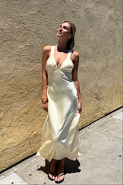 KEEN THE LABEL India Maxi Slip Dress-The Shop Laguna Beach