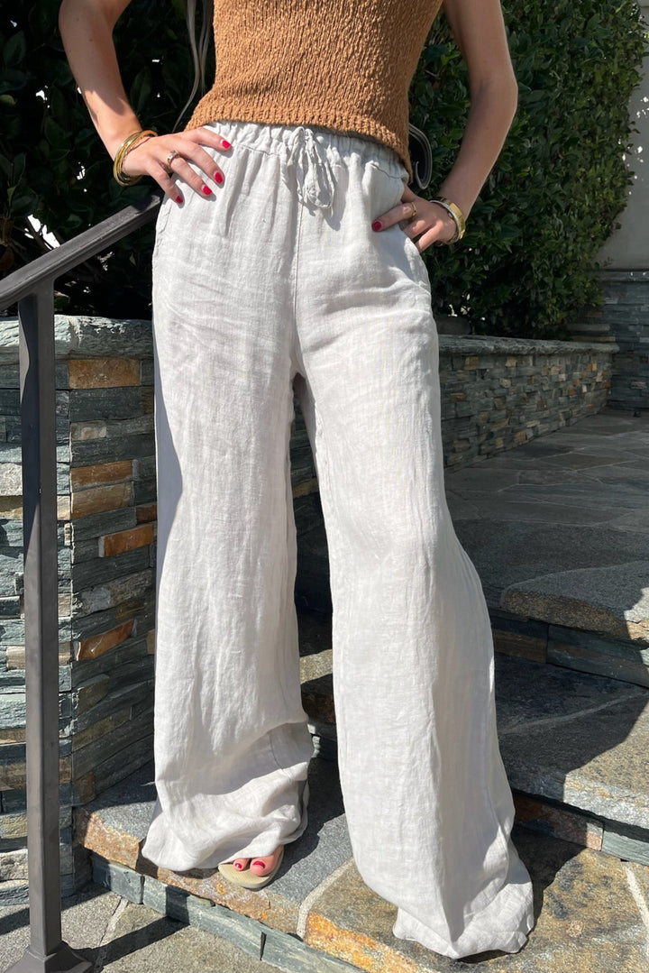 KEEN THE LABEL Camdyn Drawstring Pant - More Colors Available-The Shop Laguna Beach