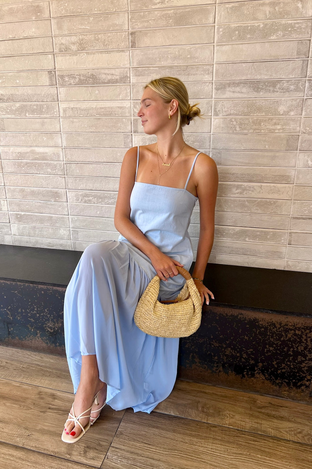 KEEN THE LABEL Cordelia Sheer Maxi Dress-The Shop Laguna Beach