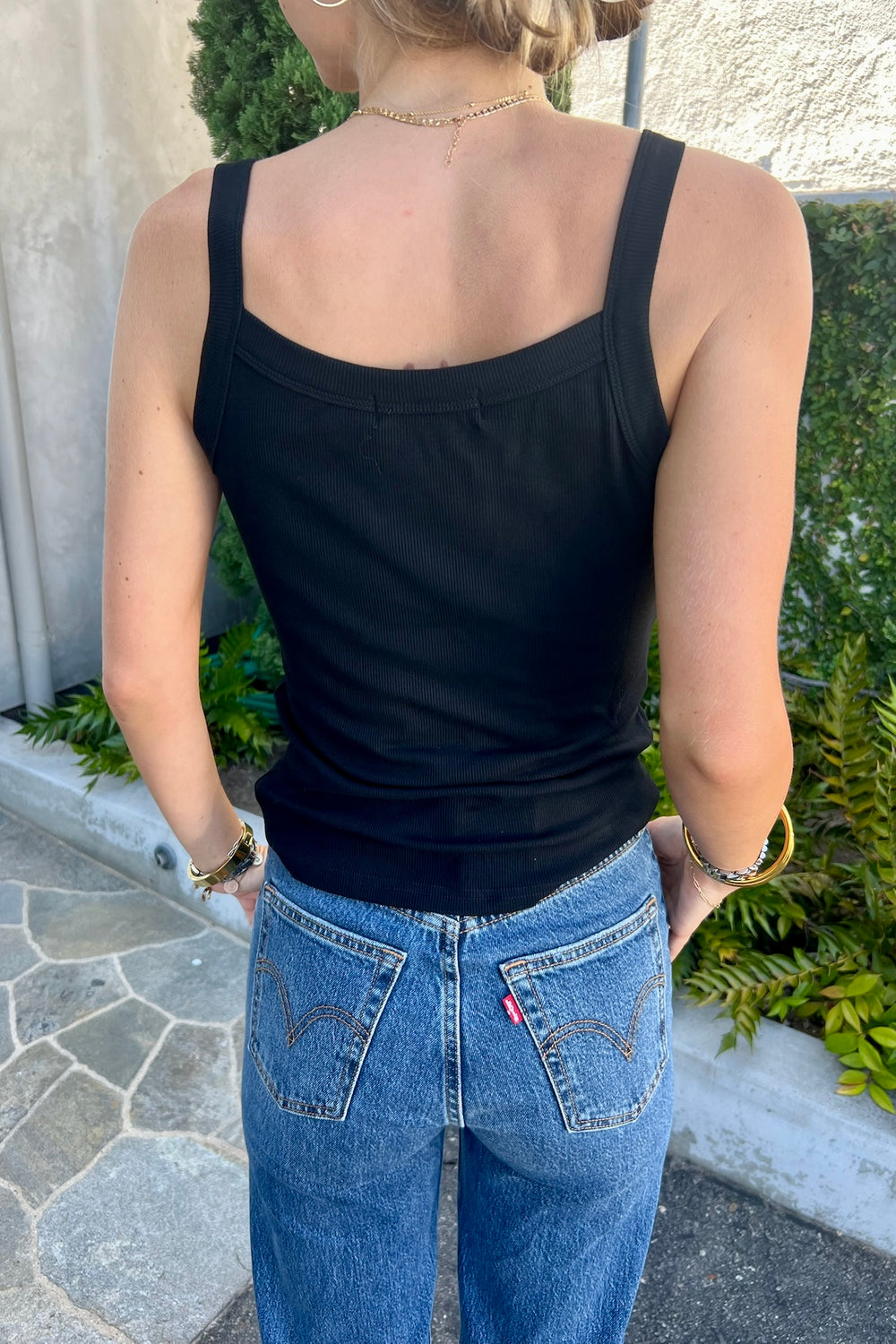 KEEN THE LABEL Fiona Rib Tank-The Shop Laguna Beach