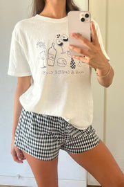 KEEN THE LABEL Jordana Checkered Short-The Shop Laguna Beach